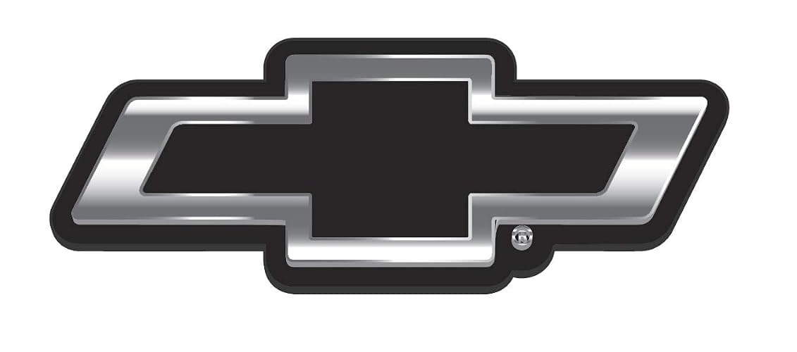 CHROMA 9115 Chevy Injection Molded Emblem, 1 Pack, chrome thumbnail 2