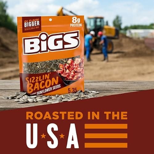 Big’s Sunflower Seeds Variety Snack Peak Gift Box – Buffalo Wing, Cheeseburger, Chile Limon, Dill Pickle, Ranch, Original, Cracked Pepper, Old Bay Seasoned, Sizzlin’ Bacon, Bar-B-Q, and Taco Supreme thumbnail 3