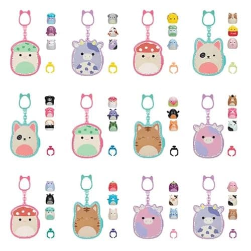 Squish-a-longs Clip-A-Longs by Squishmallows -Series 1 Mystery (1 Pack Chosen at Random) thumbnail 2