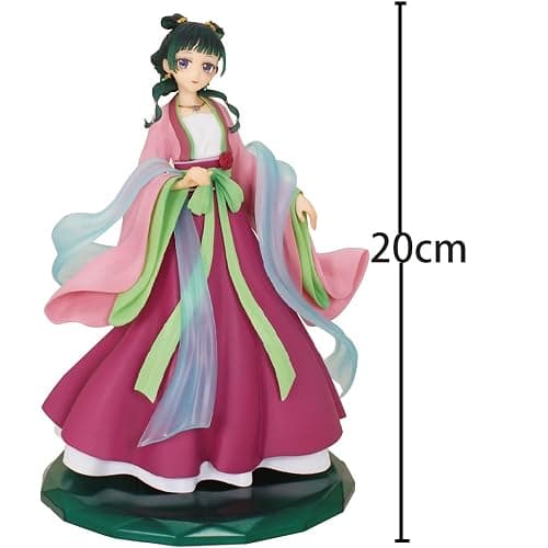 MABAIUDE Maomao Figure Anime Maomao Statue, 20cm Pink Hanfu Styling Mao Mao Figure People Collectibles Model Cartoon Figurine Desktop Decoration Gifts for Fans thumbnail 3