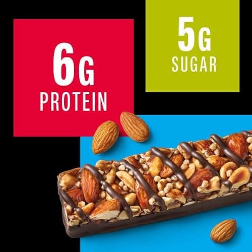 KIND Nut Bars, Dark Chocolate Nuts and Sea Salt, Healthy Snacks, Gluten Free, Low Sugar, 6g Protein, 12 Count thumbnail 3
