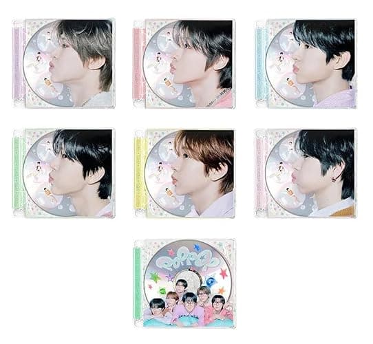 NCT WISH POPPOP [Jewel 7 SET Ver.] 2nd Mini Album All Cover + Group Cover + CD + Photobook + Photocard + Sticker - Image 1