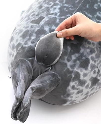 Stuffed Animals,Cute Seal Plush Pillows,15.7 inch Soft Plush Toys Stocking Stuffers for Kids Boys Girls Women,Essential Items for Returning to Dorms,Birthday for Kids thumbnail 7