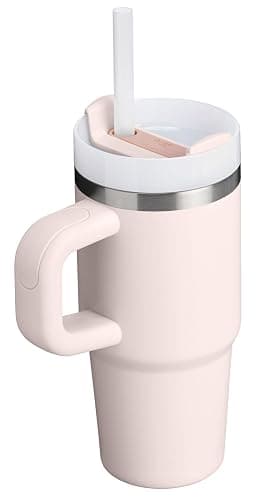 STANLEY Quencher H2.0 Flow State Tumbler, 14 oz, Rose Quartz 2.0 | Handle and Straw | 3-Position Lid | Cup Holder Compatible for Travel | Insulated Stainless Steel Cup | BPA-Free thumbnail 4