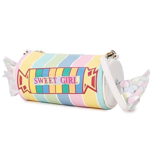 ENJOININ Fun Shape Purse for Women Novelty Handbags Unique Chain Crossbody Bag for Teens with Adjustable Shoulder Strap thumbnail 5