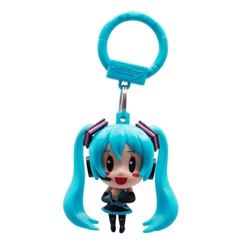 Just Toys LLC Hatsune Miku Backpack Hangers – 5‑Pack Sakura, Snow & Classic Miku Keychains – PVC Anime Hangers for Bags, Backpacks, Purses & Gifts thumbnail 5