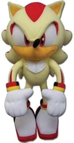 GE Animation Great Eastern GE-52631 Sonic The Hedgehog Super Shadow Stuffed Plush, 12" thumbnail 3