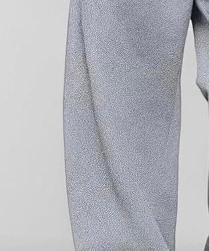 LuminBlaze Men’s Baggy Sweatpants Fleece Wide Leg with Elastic Drawstring Waist, Casual Loose Lounge Joggers thumbnail 8