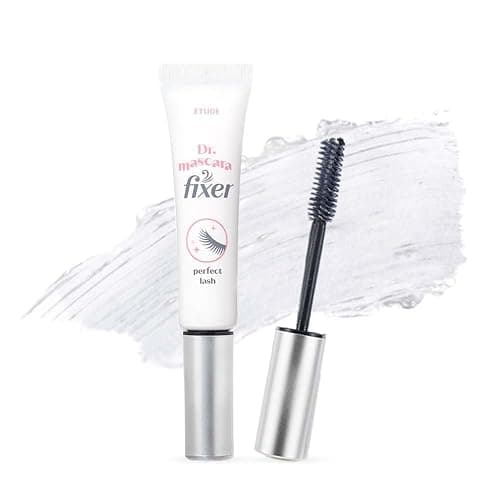 ETUDE Dr. Mascara Fixer for perfect lash, Mascara primer, Curl Hold | Clear mascara primer adds volume, holds curls all day, prevent smudging, 0.203 fl oz, Transparent - Image 1