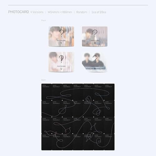 [LOVE YOURSELF 轉 'Tear'] (Random Ver.) Photobook + CD + Mini Book + Photocard + Standing Photo + Gift thumbnail 5