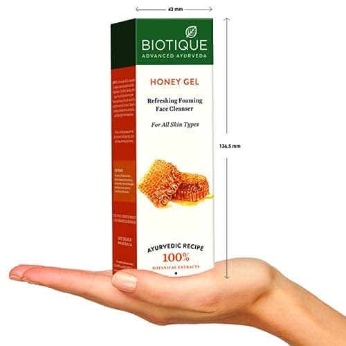 Biotique Bio Honey Gel Refreshing Foaming Face Cleanser, 120 ml/4.05Fl.Oz. thumbnail 2