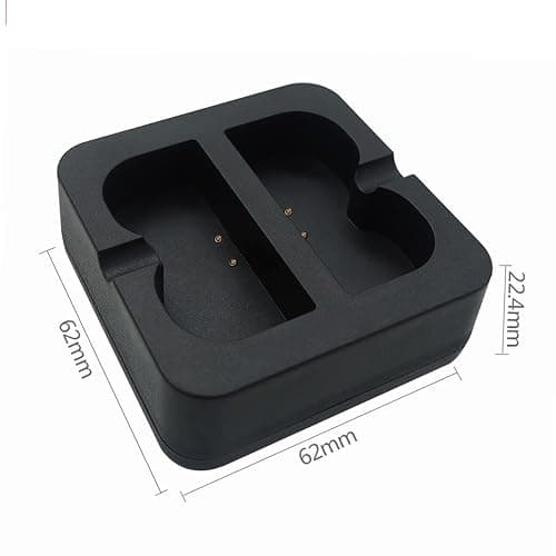 2-Pack 6040mAh Replacement Battery with Charger Station for Ring-Doorbell Camera 2/3/3 Plus/4, Spotlight and Stick Up Cam, Rechargeable Upgraded Lithium Li-ion Batteries 3.65V thumbnail 7