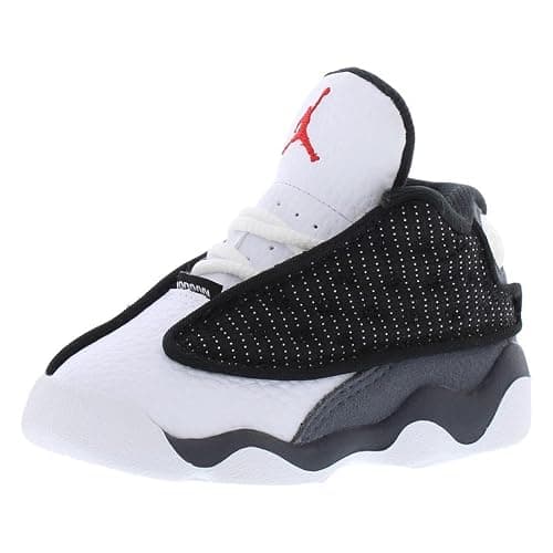 Nike Jordan 13 Retro Infant/Toddler Shoes - 5 Toddler - Black/University Red thumbnail 5
