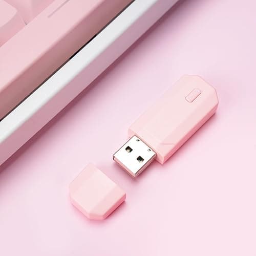 Kuitmor Pink Switch Controller,Hello Kitty Hall Effect Controllers Wireless for Switch 2/1/OLED/Lite,PC,Android,iOS | 2.4G Receiver + Bluetooth,1000mAh Battery,6-Axis Gyro,Dual Vibration,RGB Breathing Light thumbnail 9