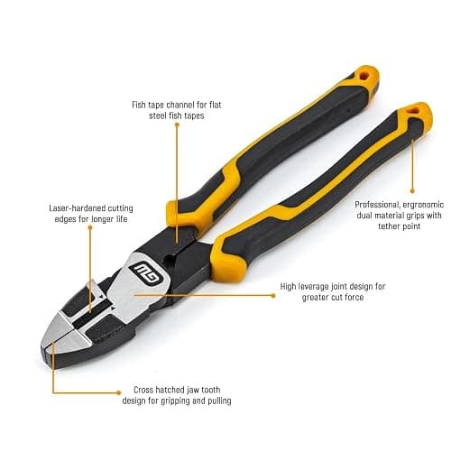 GEARWRENCH 6 Pc. Pitbull Dual Material Mixed Plier Set - 82204C thumbnail 6