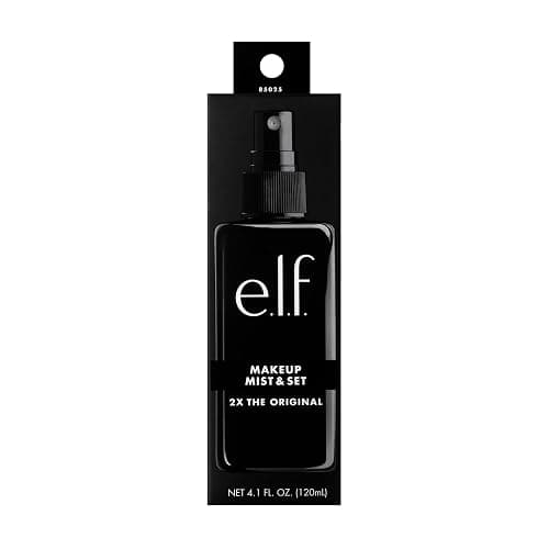 e.l.f. Makeup Mist & Set - Large Lightweight, Long Lasting, All-Day Wear Revitalizes, Refreshes, Hydrates, Soothes Infused with Aloe, Green Tea and Cucumber 4 Fl Oz thumbnail 4