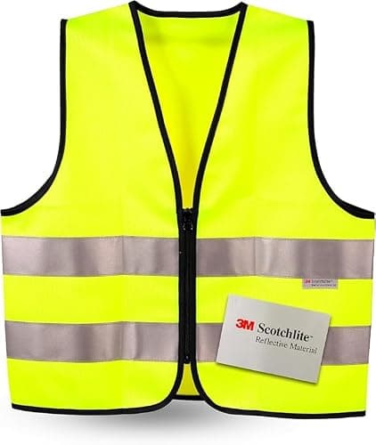 SIFE Kids Safety Vest for Children 3-12Y,w/3M Compatible Tech,6 Colors - Mesh & Knit - Image 1