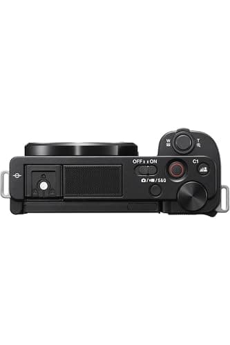 Sony Alpha ZV-E10 | Caméra Vlog à objectif interchangeable sans miroir APS-C (écran pivotant pour le vlogging, vidéo 4K, mise au point automatique des yeux en temps réel) Noir thumbnail 4