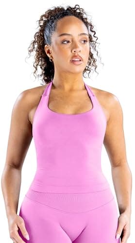 TRYTO Impact Halter Top Sports Yoga Tanks Women Workout Fitness Gym Outdoor Running Tank Tops - Image 1