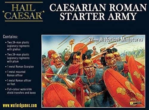 Warlord Games WL109911101 Caesarian Roman Starter Army, 96 Plastic Figures, 2 Official Calls, 1 Scorpio, 28 mm Scale thumbnail 2