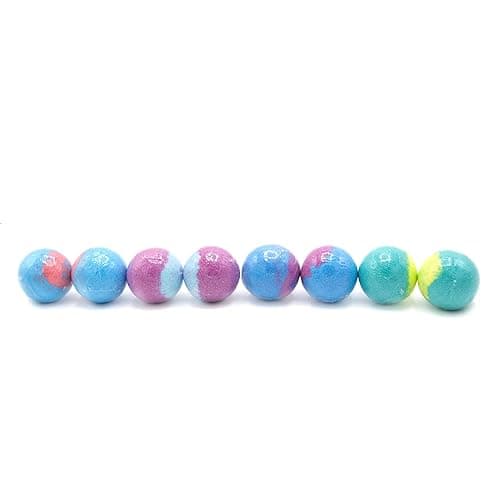 Crayola Colorful Scented Bath Bombs for Kids, Color You Bath Non-Toxic Bathbomb Fizzies for Boys Girls Holiday Stocking Stuffer, Grape Jam, Laser Lemon, Cotton Candy, & Bubble Gum Scents thumbnail 5