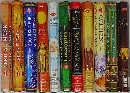 HEM Incense Sticks – 12 Box Variety Pack (240 Sticks Total, 20 Sticks per Box) | Long Lasting Fragrance | Meditation, Relaxation, Yoga, Aromatherapy & Home Fragrance thumbnail 6