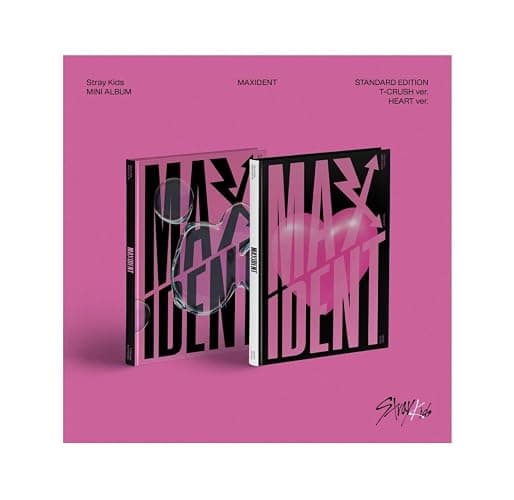 JYP Entertainment Stray Kids - MAXIDENT [Standard Edition] Album+Pre-Order Benefit (T-CRUSH ver.), (SMK1348) - Image 1