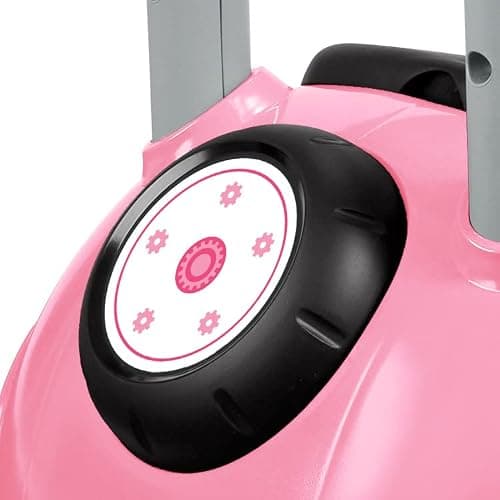Radio Flyer Busy Buggy Ride On Toy Car with 17 Interactive Activities, Sit-to-Stand for Ages 1-3, Features Built-in Storage, Walk or Ride Options for Toddler Development and Play thumbnail 7