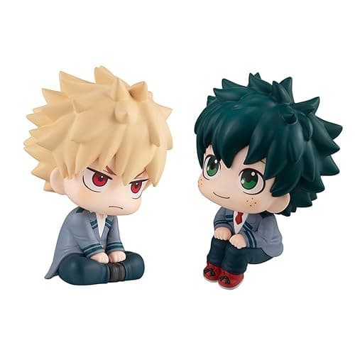 YLQANONG Midoriya Izuku Look Up Figures MHA Bakugo Anime Figure Statues Kacchan MHA Anime Action Figurine 10CM(3.94IN) thumbnail 4