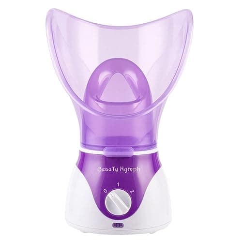 Face Steamer,Beauty Nymph Spa Home Facial Steamer Sauna Pores and Extract Blackheads, Rejuvenate and Hydrate Your Skin for Youthful Complexion- Face Steaming Skincare Deep Cleanse SPA - Image 1