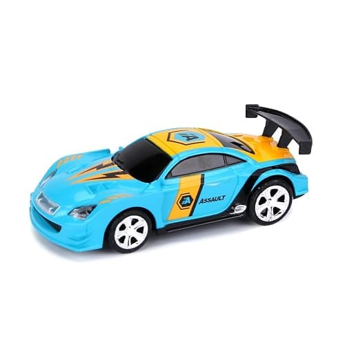 rcxperts Mini RC Drift Car for Adults, 1:58 Scale 2.4G Small Pocket Portable Micro Racing Car, Mobile APP Control Drifting Cars, Toys Gift for Adults (Blue) - Image 1
