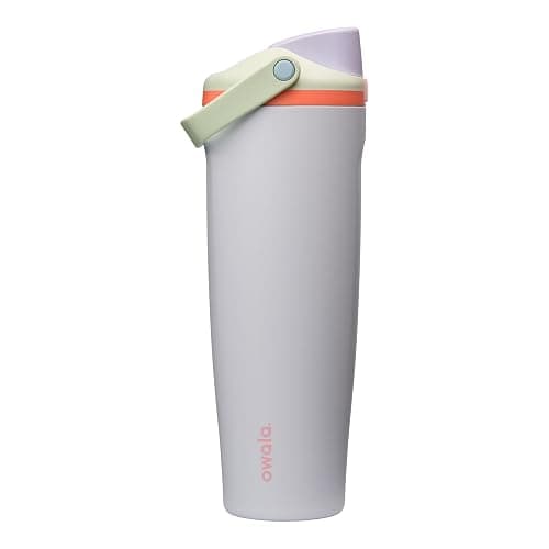 Owala FreeSip Sway Insulated Stainless Steel Water Bottle with Two-Way Spout, Built-In Straw and Bucket Handle, Made for Travel, School, and Sports, 40oz, BPA Free, Leak Proof, Beach House - Image 1