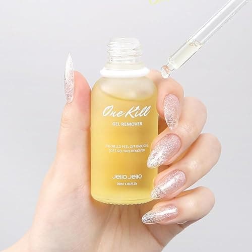 JELLO JELLO One Kill Nail Remover for Peel Off Base Gel 30ml Gel Nail Remover thumbnail 2