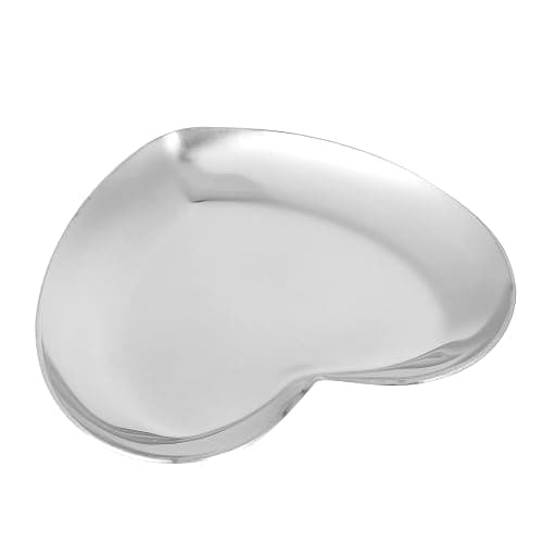 Heart Shaped Art Palette - Stainless Steel Nail Art Palette for DIY Paint Mixing - Silver thumbnail 9