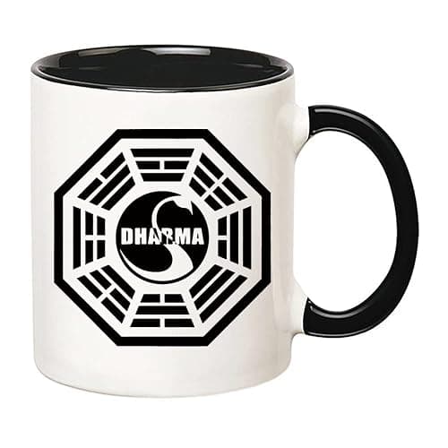 Fonhark - Dharma Initiative Lost TV Show Mug, 11 Oz Novelty Coffee Mug/Cup thumbnail 3