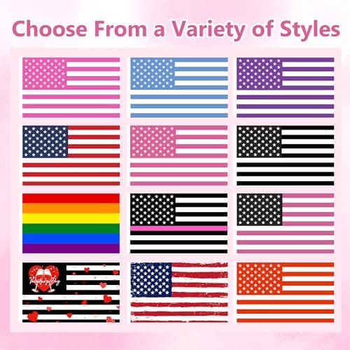 Custom Pink American Flag, Personalized Flags with Picture Text, Single-Sided 2x3 3x5 4x6 5x8 Ft, Customized Funny Flag Tapestry Poster for Bedroom Room Dorm Outdoor and Garden Decor thumbnail 7