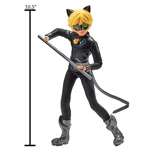 Miraculous Ladybug & Cat Noir Movie Exclusive 11" Cat Noir Action Doll thumbnail 3