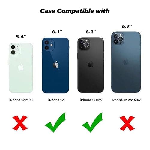 uCOLOR Compatible with iPhone 12/12 Pro Case [8 ft Drop Tested] Compatible with MagSafe - Protective Luxury Designer Mag Series Cases (Tortoise Shell) thumbnail 2