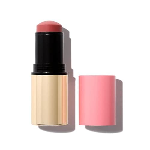 MAKE Beauty Cream Stroke Cream Blush Stick for Cheeks - Vibrant, Natural Soft Matte Finish - Shade Major Mauve, Earthy Mauve Blush Makeup - Image 1