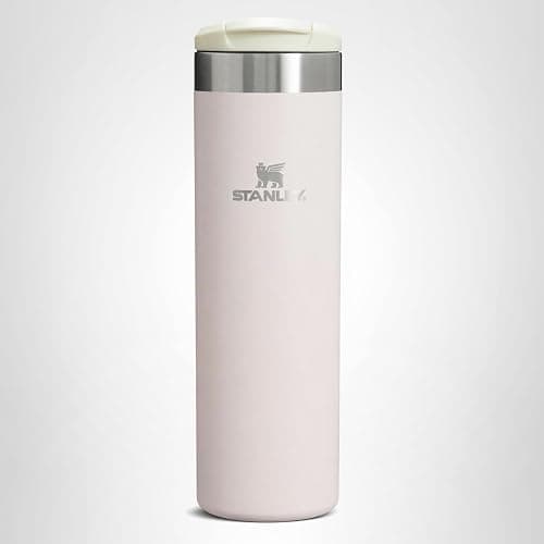 Stanley AeroLight Transit Bottle 20 oz | Locking Drink Through Lid | Leak Resistant Water Bottle or Coffee Travel Mug | Lightweight Insulated Stainless Steel | BPA-Free | Rose Quartz thumbnail 7