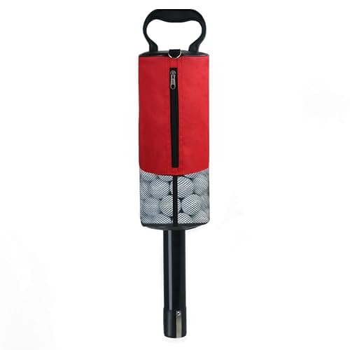 HOW TRUE Golf Ball Retriever, Portable Shag Bag Golf Ball Pick Up with Removable Plastic Tube, Pocket Shagger Storage thumbnail 5