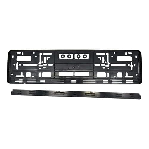 Great Universal Euro License Plate Tag Holder Mount Adapter Bumper Frame Bracket - Image 1