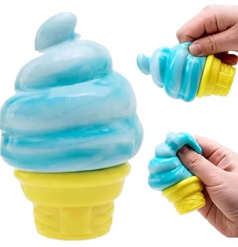 Slow Rising Squishy Toy Set, Sensory Stress-Relief Soft Silicone Toys, Soft and Bouncy Stress-Relief Toys, Anxiety Relief, Cute Soft Silicone Toys, Party Favors thumbnail 5
