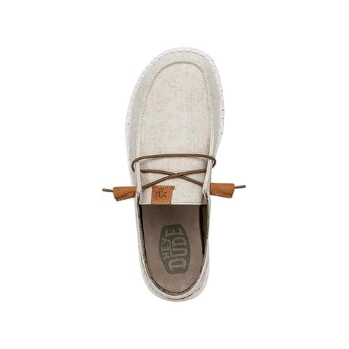 HEYDUDE Women's Wendy Washed Canvas | Women’s Shoes | Women’s Lace Up Loafers | Comfortable & Light-Weight thumbnail 5