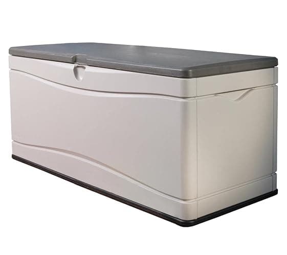 LIFETIME 60012 Extra Large Deck Box, 130 Gallon, Desert Sand/Brown - Image 1
