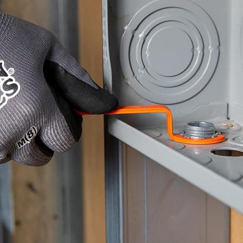 KLEIN TOOLS 50900R Conduit Lockout Wrench Set, Tighten and Loosen Locknuts in Tight Spaces, 1/2, 3/4 and 1-Inch, Offset Bends, 3-Piece thumbnail 7