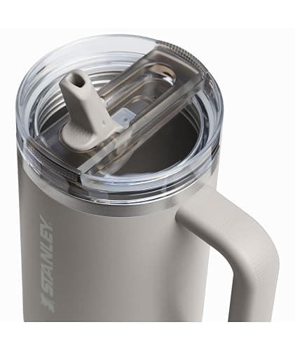 STANLEY Quencher ProTour Flip Straw Tumbler with Leakproof Lid 40 oz | Built-In Straw & Handle | Cupholder Compatible for Travel | Insulated Stainless Steel Cup | BPA-Free | Ash thumbnail 3