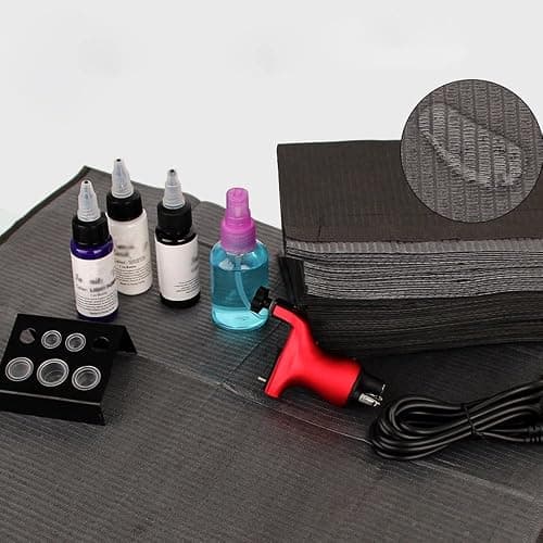 Hisight Disposable Dental Bibs Sheets Cloths, Tattoo Table Covers Clean Pad,Underpad Hygiene Personal Tattoo Bib Waterproof Tattoo TableCloth Tattoo Supply Sheet, 125pcs13 X 17" (Black) (125 Pcs) thumbnail 7