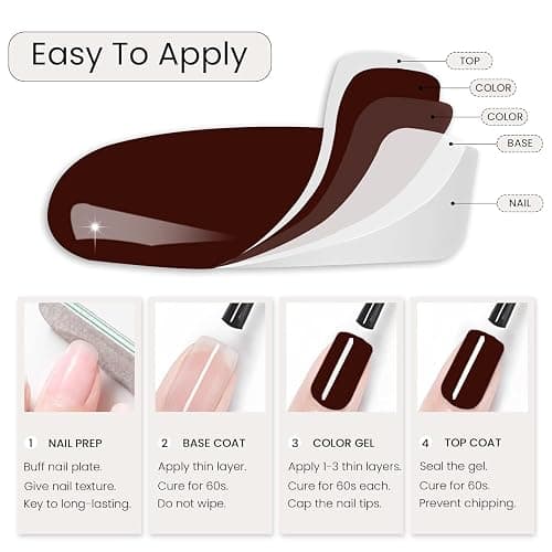 Vishine Glitter Nude Pink Gel Polish Iridescent Shimmer Jelly Neutral Color Skin Tone Clear Pink 8ml Sparkle Pink Natural Soak off UV LED Cured for Home Salon DIY Nail Art E030 thumbnail 6