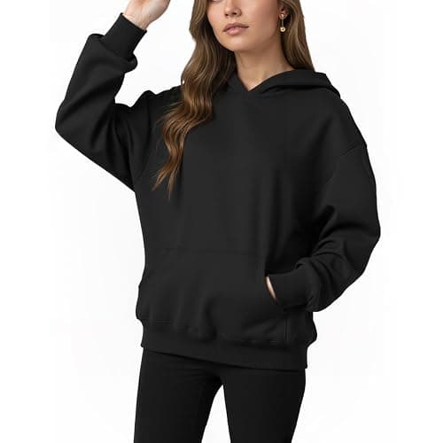 YARBCEN Womens Hooded Hoodies Sweatshirts - Long Sleeve Crewneck Sweaters With Pocket 2026 Fashion Spring Oversized Clothes - Image 1